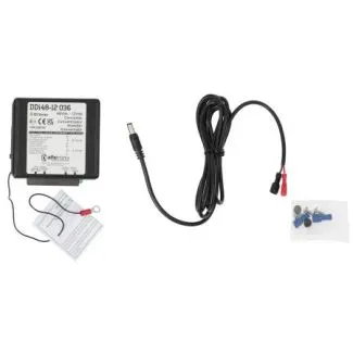 Alfatronix Converter 12V ut, 48V in m. 2m anslutningskabel til  Zebra ET50 8.3  Zebra ET50 10.1 - 216240