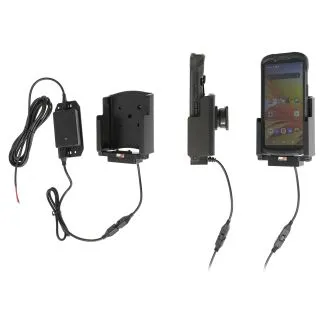 Brodit Aktiv Faststrømsholder Zebra TC53/TC58 m. Rugged Boot - 713307