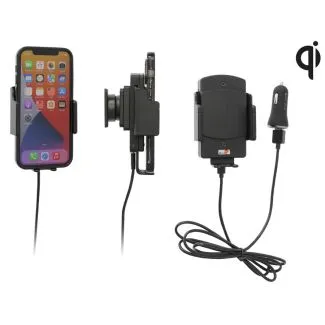 Brodit Qi Trådløs Aktiv Holder m. Cigaradapter B:61-83mm, D:6-11mm - 718300