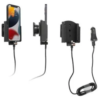 Brodit Aktiv Mobilholder med cigar adapter til Apple iPhone 13 mini - 721275