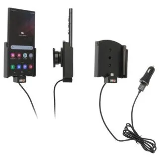 Brodit Aktiv Mobilholder med cigar adapter til Samsung Galaxy S22 Ultra 5G S908B/S908B/DS - 721291