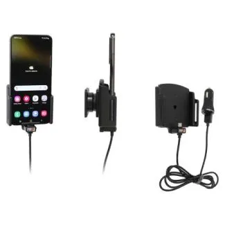 Brodit Aktiv Justerbar Mobilholder m. cigar adapter til Samsung Galaxy S22+ 5G