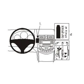 Brodit Proclip Monteringsbeslag - Honda Accord 03-07