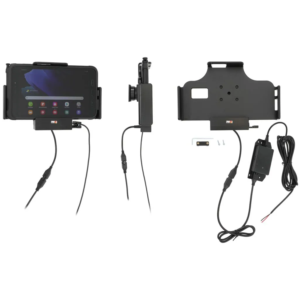Brodit Aktiv Pogo Faststrømsholder til Samsung Galaxy Active 2/Active 3 m. Type-C Host - 713364