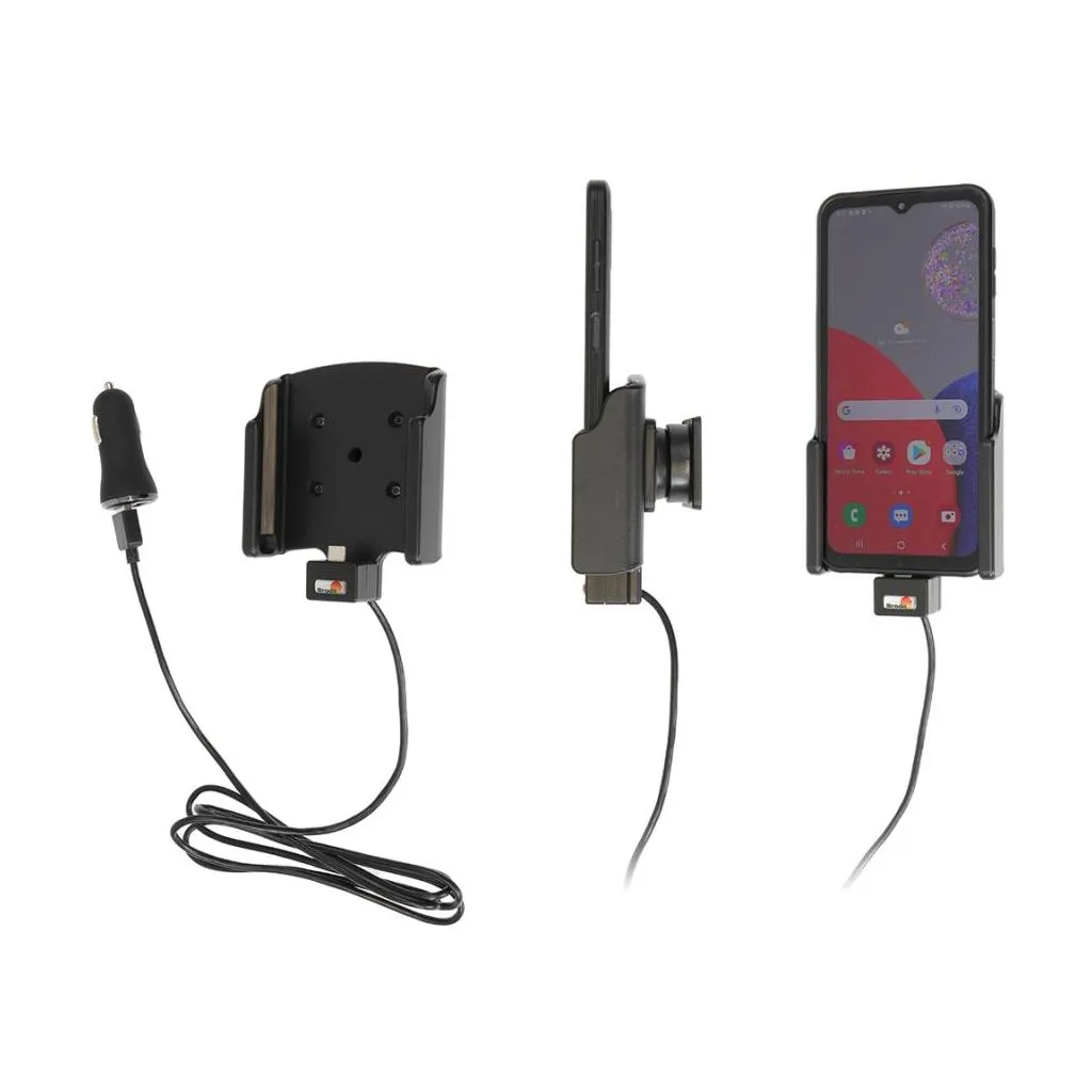 Brodit Aktiv Mobilholder med cigar adapter til Samsung Galaxy Xcover 6 pro - 721313