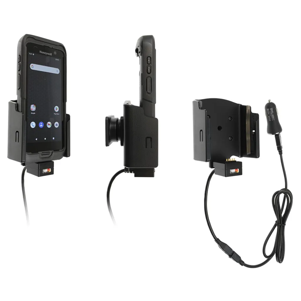 Brodit Aktiv Mobilholder m. cigar adapter til Honeywell CT47 m. orignal Boot/Skin - 721366