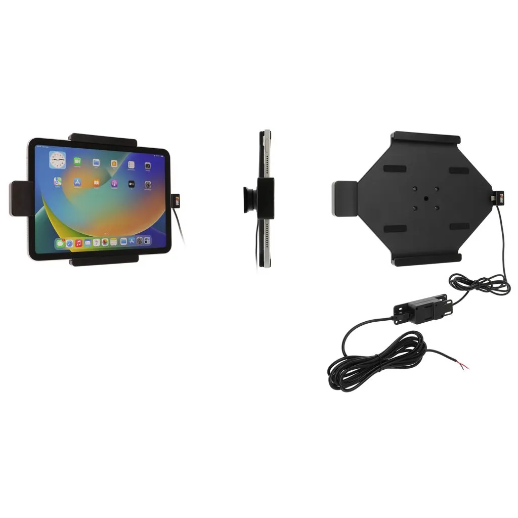 Brodit Faststrøms Aktiv Tablet Holder til Apple iPad 10th Gen/iPad 11th Gen./iPad 2025 A16 m lås