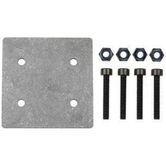 Brodit monteringsplade - 3mm metal - 100370