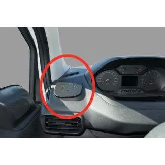 Brodit Proclip Ekstra Stærk Monteringsbeslag - Citroen Berlingo III, Opel Combo, Peugeot Partner/Rifter 19-26, Toyota Proace City/Proace City Verso 20-26, Fiat Doblo 23-26
