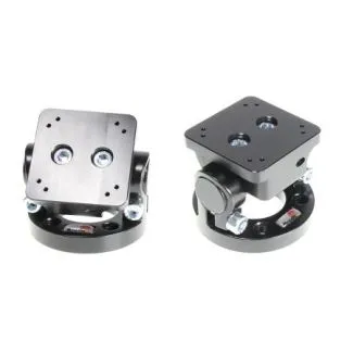 Brodit Piedestal mount - Justerbar - Top med monteringsplade - Sort - 215742