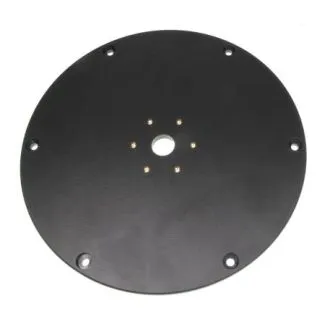 Brodit Rund monteringsplade Piedestal mount m. kabelgennemgang - 250mm - 215795