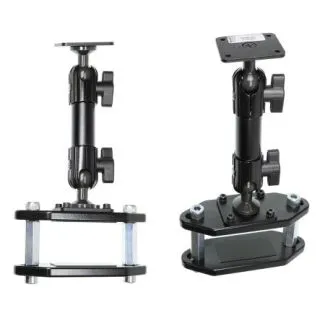 Brodit Truck Clamp m. Standard Duty Piedestalfæste 172mm - Rør op til 97mm - 215981