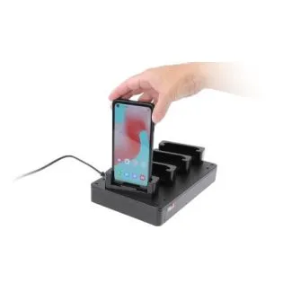 Brodit Bordstander Ladestation m. Strømkabel til 4 enheder Samsung Galaxy Xcover Pro