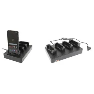 Brodit Bordstander Ladestation m. Strømkabel til 4 enheder Samsung Galaxy Xcover 7