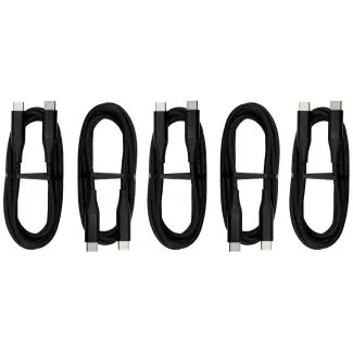 Brodit USB-C/USB-C Datakabler- 150cm - 5 stk