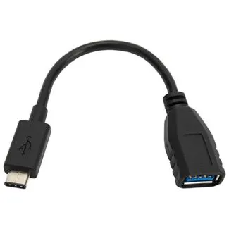 Lade/datakabel Adapter Type-C han til USB-A hun