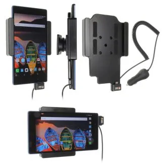 Brodit Aktiv Holder med cigaradaptor og kugleled til Lenovo Tab 3 7 - 512938