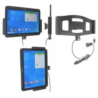 Brodit Aktiv Tablet Holder med cigar adapter til Samsung Galaxy Tab 4 10.1 SM-T530/SM-T535 - 521632