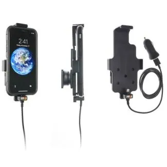 Brodit Aktiv mobilholder m. USB Adapter til Apple iPhone X/Xs m. el. u. Beskyttelsescover - 521998