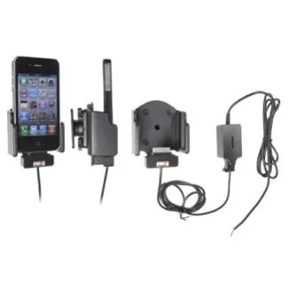 Brodit Faststrøms Aktiv mobilholder til Apple iPhone 4/4S m. Beskyttelsescover - 527165*