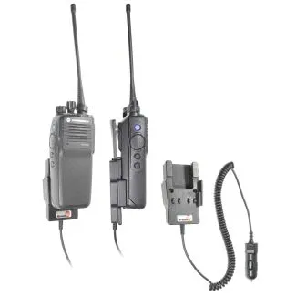 Brodit Aktiv Holder med cigaradaptor til Motorola MOTOTRBO DP3400/3401, Motorola DP4000 Series og Motorola DP2000 Series - 530493