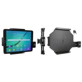 Brodit Universal Passiv Tablet Holder m. lås og nøgle B: 240-270mm/ H: 160-185mm - 539855