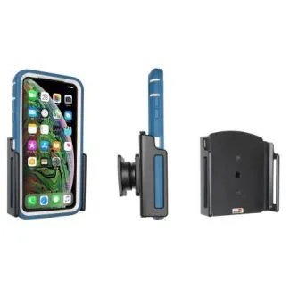 Brodit Passiv mobilholder til Apple iPhone 11 Pro/11 Pro Max m.fl m. Beskyttelsescover B:80-94 D:9-13- 711084