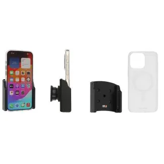 Brodit Passiv mobilholder til Apple iPhone 15 Pro Max Inkl. Brodit Magnetisk Hybrid Cover - 711396