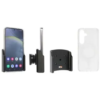 Brodit Passiv mobilholder til Samsung Galaxy S24+ Inkl. Brodit Magnetisk Hybrid Cover - 711405