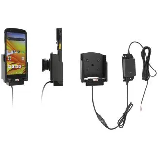 Brodit Aktiv Holder m. Faststrøms montering til Zebra TC22 /TC27 /HC20 /HC25 /HC50 /HC55 – 713347