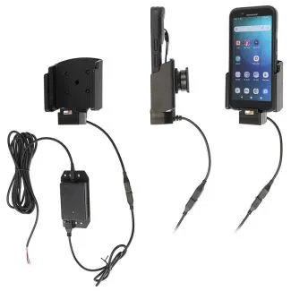 Brodit faststrømsholder m. Pogo til Datalogic Memor 17/Memor 12 m. original Rubber boot - 713430