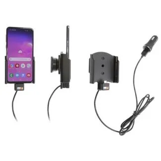 Brodit Aktiv Mobilholder med cigar adapter til Samsung Galaxy S10e - 721117