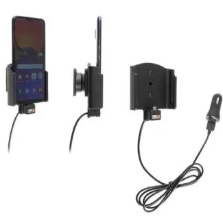 Brodit Aktiv Mobilholder med cigar adapter til Samsung Galaxy A10 A105F - 721139