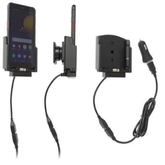 Brodit Aktiv Mobilholder med cigar adapter og easy switch til Samsung Galaxy Xcover 5 - 721243