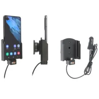Brodit Aktiv Mobilholder med cigar adapter til Samsung Galaxy S21 5G G991 - 721244