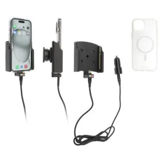 Brodit Aktiv Mobilholder til Apple iPhone 15 Inkl. Brodit Magnetisk Hybrid Cover - 721393