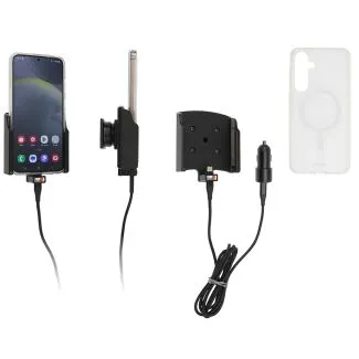 Brodit Aktiv Mobilholder til Samsung Galaxy S24 + Inkl. Brodit Magnetisk Hybrid Cover - 721405