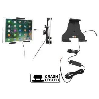 Brodit Justerbar Faststrøms Tabletholder B:140-195 m. Lightning stik - 727188