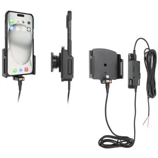 Brodit Faststrøms holder til Apple iPhone 15 Plus/15 pro max -17 pro max m. cover B:75-89 D:8-12mm - 727377