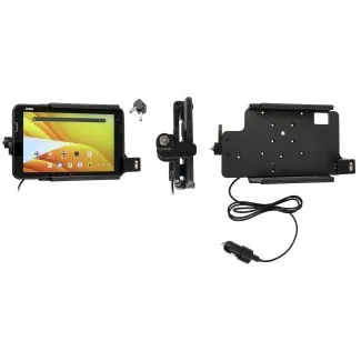 Brodit Aktiv Holder m. nøglelås og USB-C til Zebra ET401 8” uden Rugged Boot – 735466