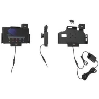 Brodit Faststrøms Aktive holder Samsung Galaxy Tab Active 2 /Active 3/Active 5 m. lås og nøgle - 736224*