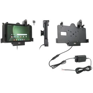 Brodit Faststrøms Aktive holder Samsung Galaxy Tab Active 3/Active 5 m. lås og nøgle - 736386