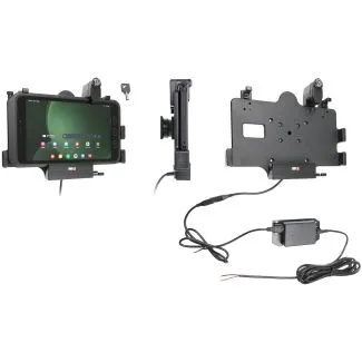 Brodit Tablet Holder Samsung Galaxy Tab Active 3/Active 5 m. lås og nøgler, m. USB-C Host