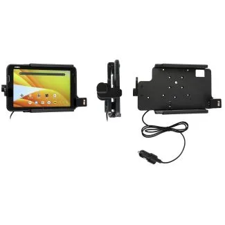 Brodit Aktiv Holder m. retention-lock og USB-C cig-adapter til Zebra ET401 8” uden Rugged Boot – 746466