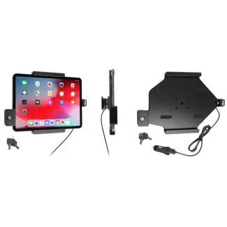 Brodit Aktiv holder m. lås og nøgler til Apple iPad Air 4th/5th gen/ipad Pro 11/2nd/3rd/4th. Gen