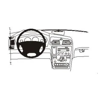 Brodit Proclip Monteringsbeslag - Volvo S60 00-10, V70 N 00-08 og XC70 00-07
