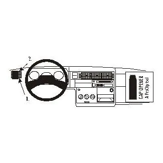 Brodit Proclip Monteringsbeslag - Volkswagen Caravelle 96-03 og T4 Transporter/Pickup 96-02