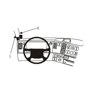 Brodit Proclip Monteringsbeslag - Volvo FH/NH series 03-06 og FM series 03-06