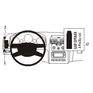 Brodit Proclip Monteringsbeslag - Volkswagen Touran 03-15