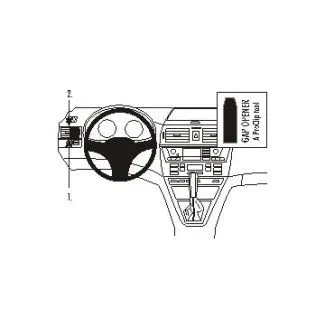 Brodit Proclip Monteringsbeslag - BMW X3 04-10